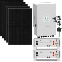 12 KW Photovoltaik Komplett-Set JA Solar full black...