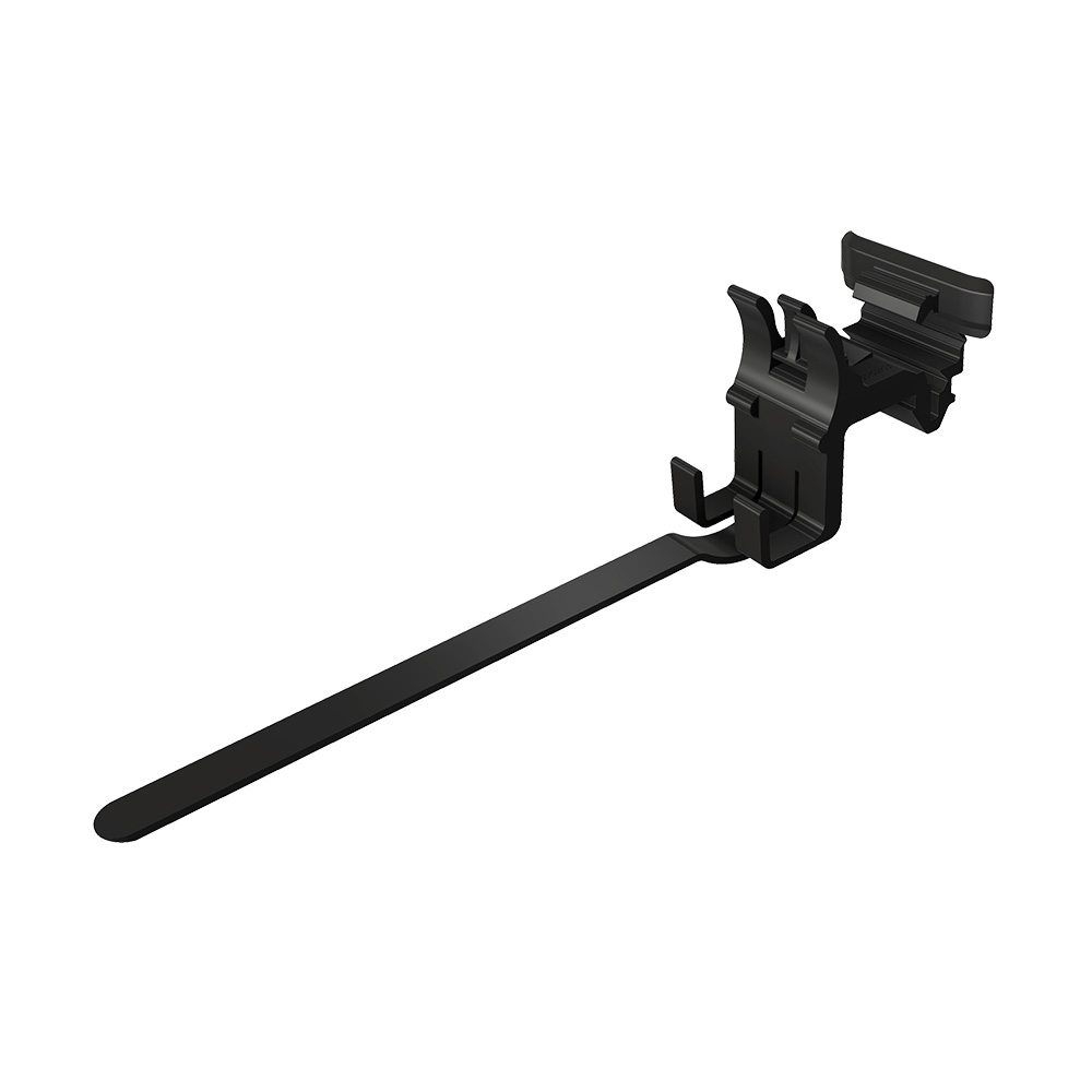 [91402-00] Kabelclip RAIL, matt schwarz